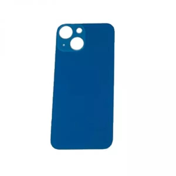 Face arri�re pour Iphone 13 Mini LARGE HOLE Bleu