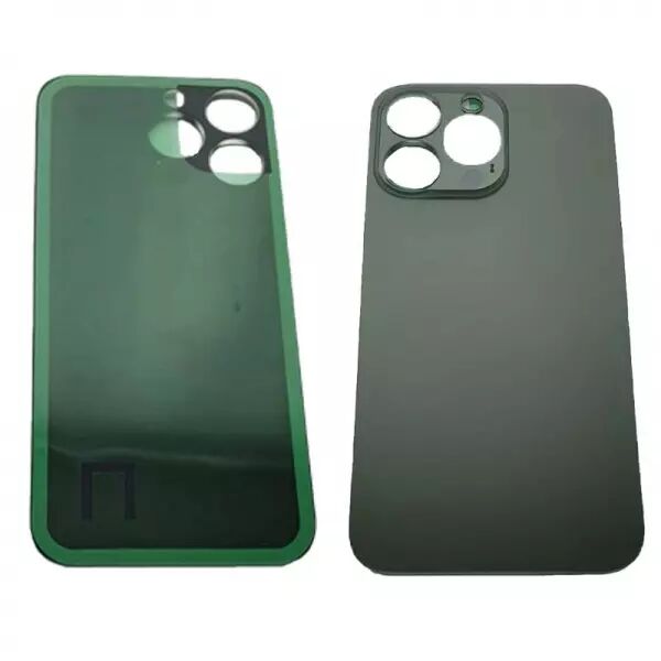 Face arri�re pour Iphone 13 Pro LARGE HOLE Vert