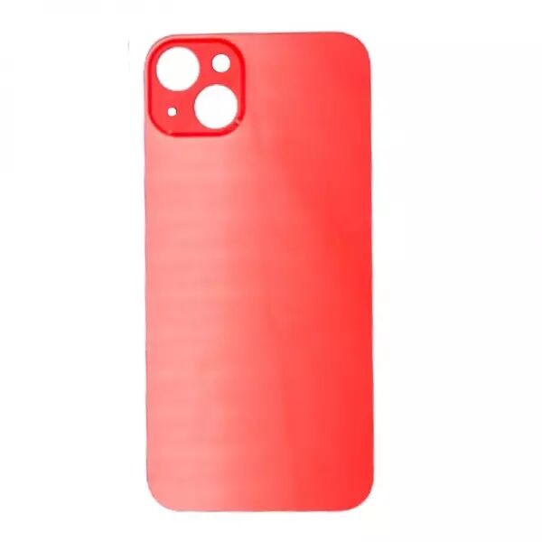 Face arri�re pour Iphone 14 LARGE HOLE rouge