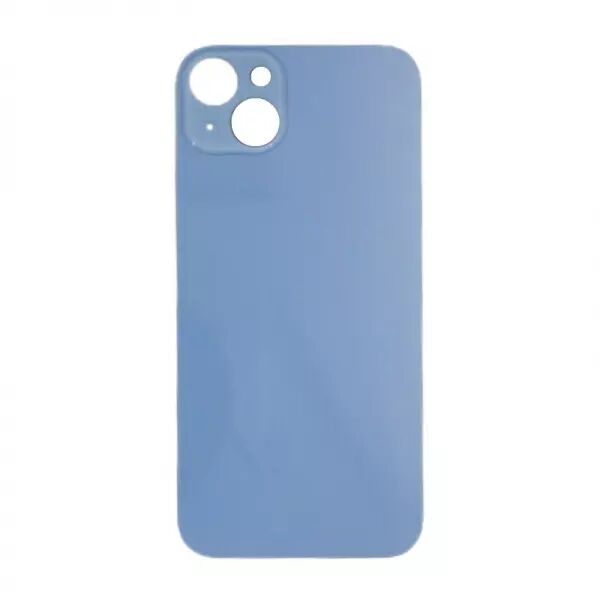 Face arri�re pour Iphone 14 Plus LARGE HOLE bleu