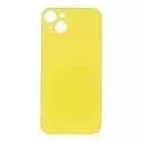 Face arri�re pour Iphone 14 Plus LARGE HOLE jaune