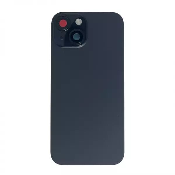 Face arri�re pour Iphone 15 avec vitre cam�ra, nappe NFC ORI et flash noir