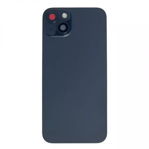 Face arri�re pour Iphone 15 Plus avec vitre cam�ra, nappe NFC ORI et flash noir