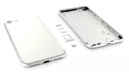Face arrière pour Iphone 7 blanc