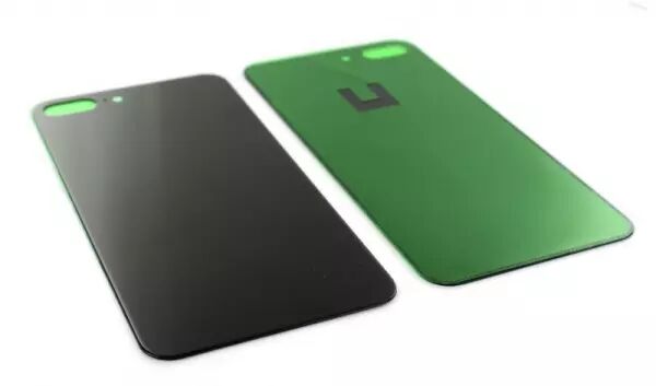 Face arri�re pour Iphone 8 plus LARGE HOLE Noir