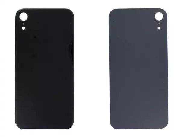 Face arri�re pour Iphone XR LARGE HOLE Noir