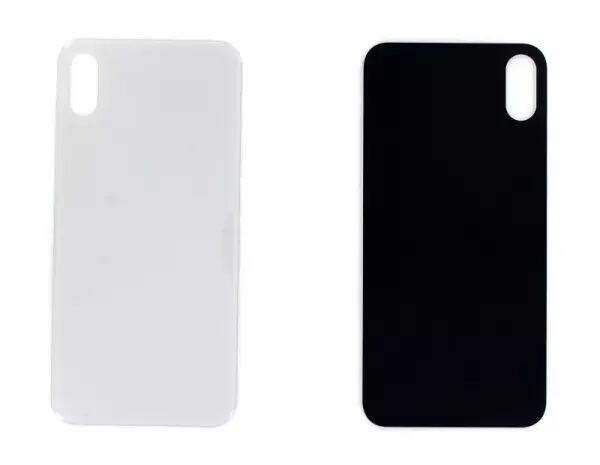Face arri�re pour Iphone XS LARGE HOLE Blanc
