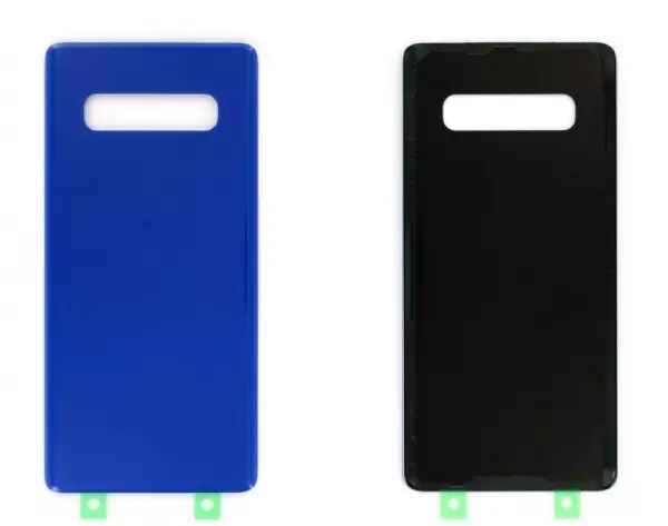 Face arri�re pour SAMSUNG G975 Galaxy S10 Plus bleu