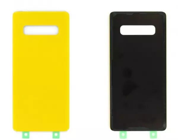 Face arri�re pour SAMSUNG G975 Galaxy S10 Plus jaune