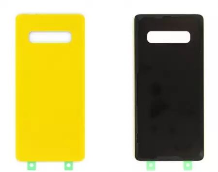 Face arrière pour SAMSUNG G975 Galaxy S10 Plus jaune