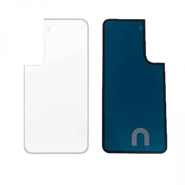 Face arri�re pour SAMSUNG S901 Galaxy S22 blanc