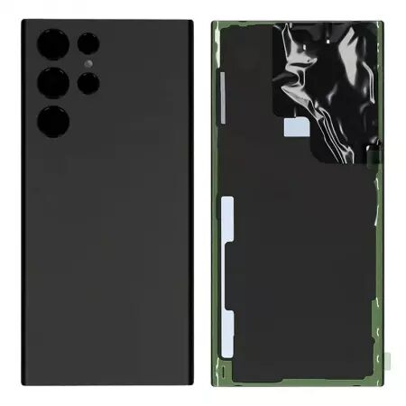 Face arrière pour SAMSUNG S918 Galaxy S23 Ultra Noir