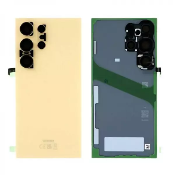 Face arri�re pour SAMSUNG S928B Galaxy S24 Ultra jaune