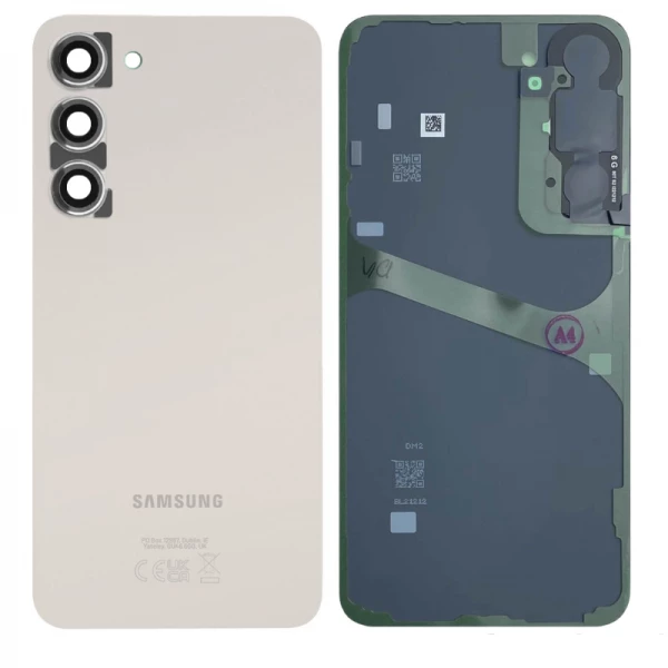 Face arri�re Samsung S916 Galaxy S23 plus 5G ORIGINAL SP cr�me