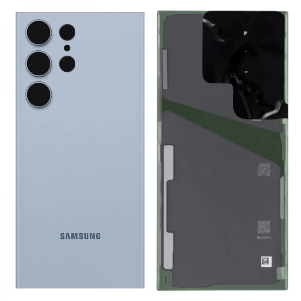 Face arri�re Samsung S918 Galaxy S23 Ultra 5G ORIGINAL SP bleu ciel