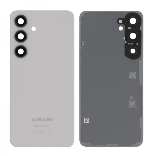 Face arri�re Samsung S921B Galaxy S24 ORIGINAL SP argent