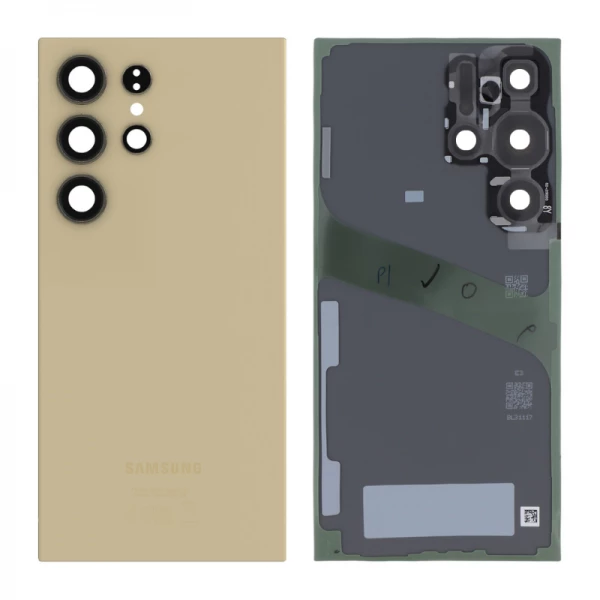 Face arri�re Samsung S928B Galaxy S24 Ultra 5G ORIGINAL SP ambre titane