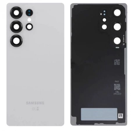 Face arrière Samsung S938 Galaxy S25 Ultra titanium gris