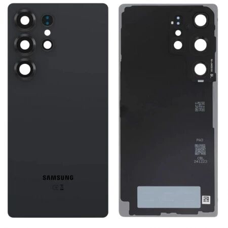 Face arrière Samsung S938B Galaxy S25 Ultra noir