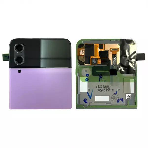 Face arri�re sup�rieure ORIGINALE SAMSUNG F721 Galaxy Z Flip 4 5G SERVICE PACK GH97-27947B Violet
