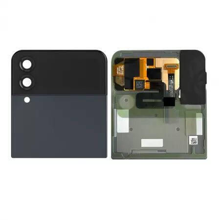 Face arrière supérieure ORIGINALE SAMSUNG F721 Galaxy Z Flip 4 5G SERVICE PACK GH97-27947E Bleu nuit