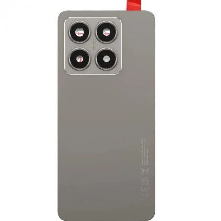 Face arrière Xiaomi 14T gris titane