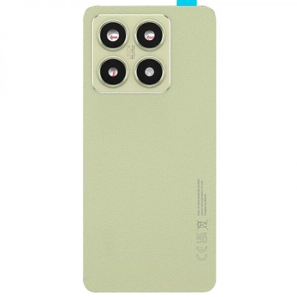 Face arri�re Xiaomi 14T vert citron