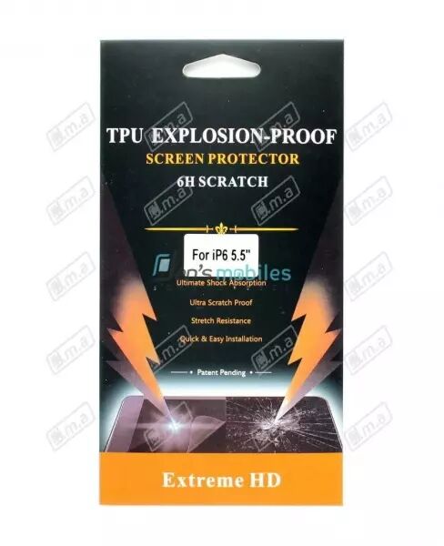 Film de protection anti casse pour Iphone X (Boite/BLISTER)
