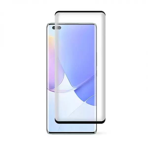 Film de protection en verre tremp� int�gral avec cadre noir pour HUAWEI Nova 9 (Boite/BLISTER)