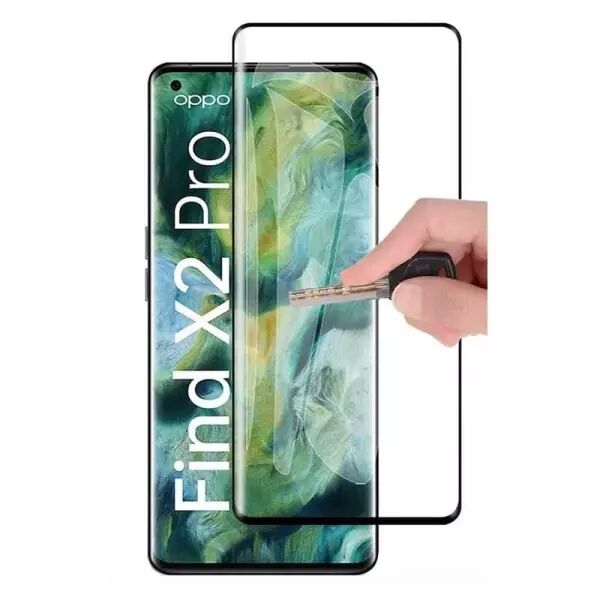 Film de protection en verre tremp� int�gral pour Oppo Find X2 Pro (Boite/BLISTER)