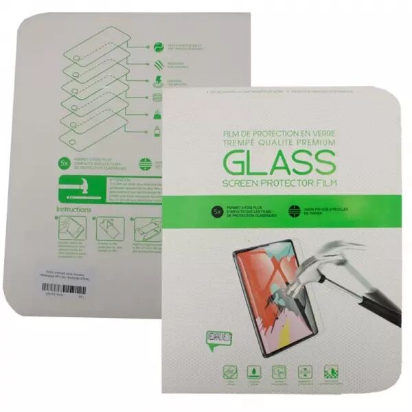Film de protection en verre tremp� pour HUAWEI Mediapad M5 Lite (Boite/BLISTER)