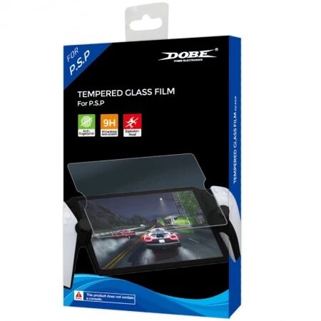 Film de protection trempé pour portable PlayStation 5 / PS5 Streaming DOBE TP5-3576 (Boite/blister)