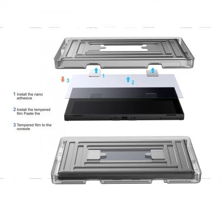 Film de protection verre trempé anti-lumière bleue pour Nintendo Switch 2 DOBE TNS-3166B (Boite/blister)