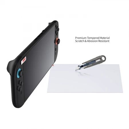 Film de protection verre trempé anti-lumière bleue pour Nintendo Switch 2 DOBE TNS-3166B (Boite/blister)