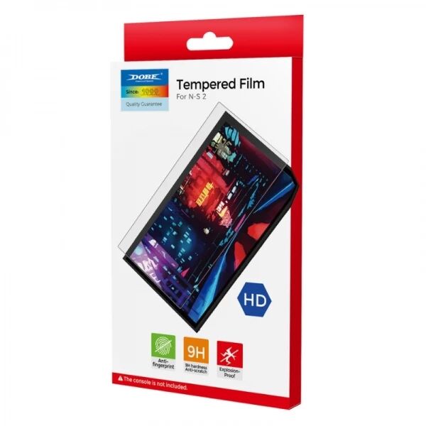 Film de protection verre tremp� pour Nintendo Switch 2 DOBE TNS-3166 (Boite/blister)