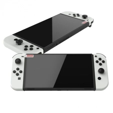 Film de protection verre trempé pour Nintendo Switch OLED avec kit humide/sec DOBE TNS-1156 (Boite/blister)