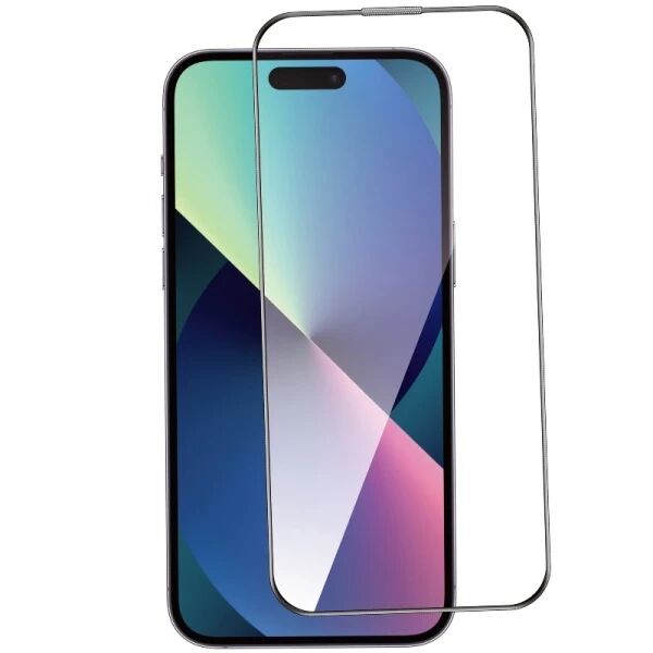 Film verre tremp� avec cadre noir iPhone 17