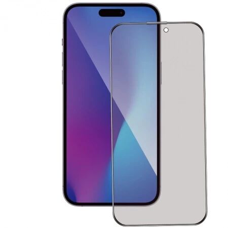 Film verre tremp&eacute; effet priv&eacute; iPhone 16 Plus