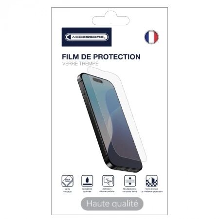 Film verre tremp&eacute; iPhone 15 Pro Max