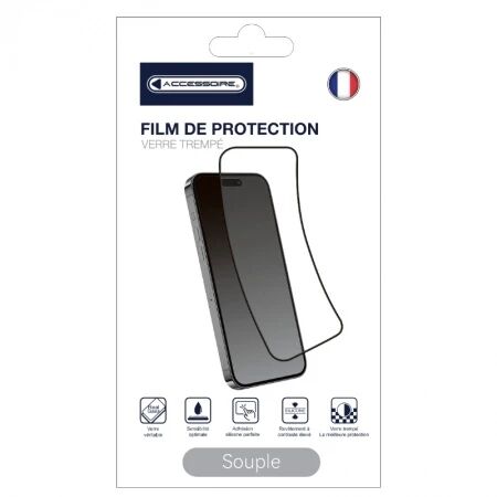 Film verre tremp&eacute; SOUPLE iPhone 11 Pro/iPhone X/iPhone XS