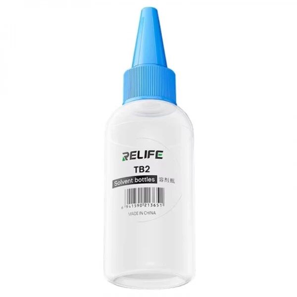 Flacon pour solvant TB2 RELIFE transparent