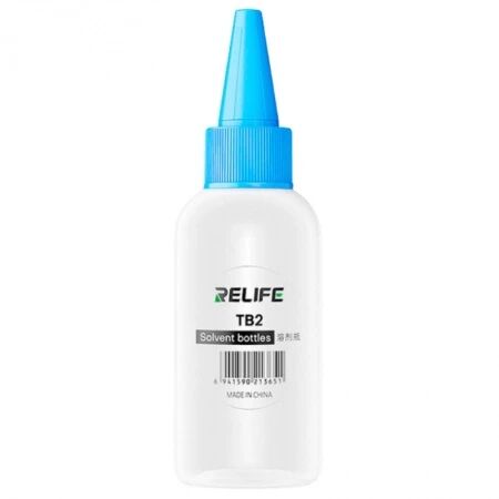 Flacon pour solvant TB2 RELIFE transparent