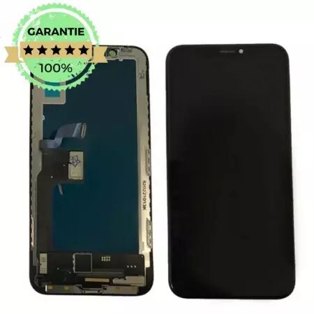 GARANTIE 100% - Ecran lcd avec vitre tactile pour Iphone X INCELL RJ BORDURES D\'ORIGINE PREMIUM noir