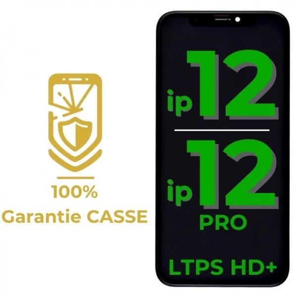 Garantie 100% CASSE-Ecran iPhone 12/12 Pro LTPS HD+
