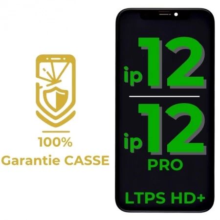 Garantie 100% CASSE-Ecran iPhone 12/12 Pro LTPS HD+