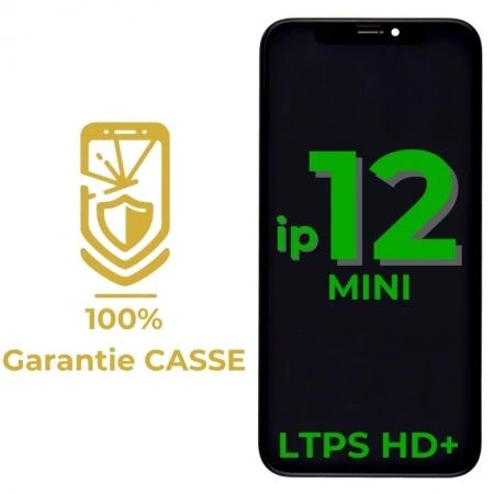 Garantie 100% CASSE-Ecran iPhone 12 Mini LTPS HD+