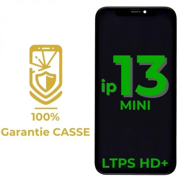 Garantie 100% CASSE-Ecran iPhone 13 Mini LTPS HD+
