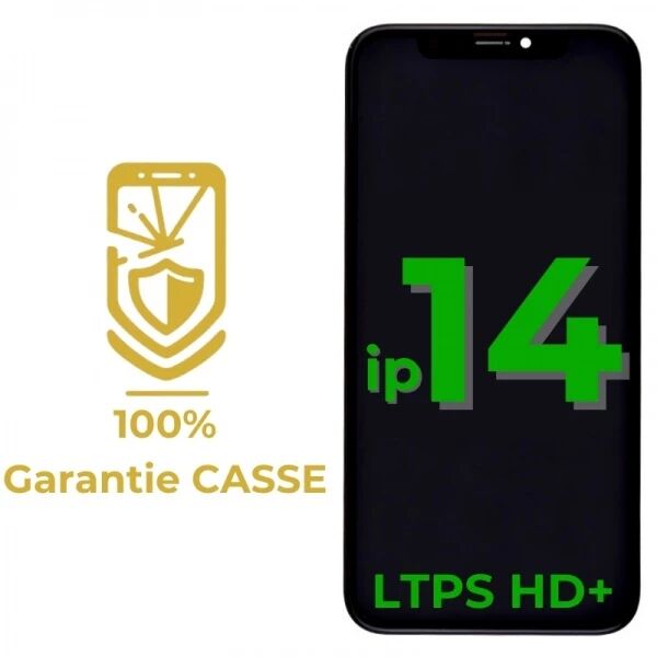 Garantie 100% CASSE-Ecran iPhone 14 LTPS HD+
