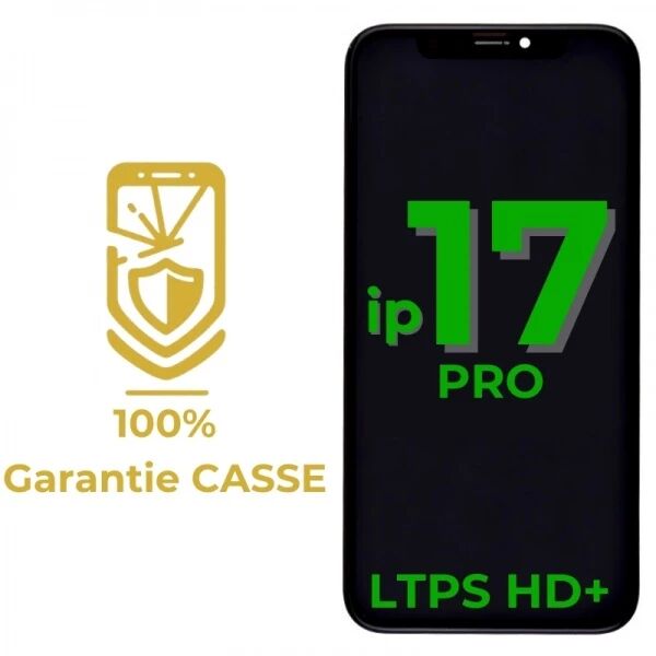 Garantie 100% CASSE-Ecran iPhone 17 Pro LTPS HD+