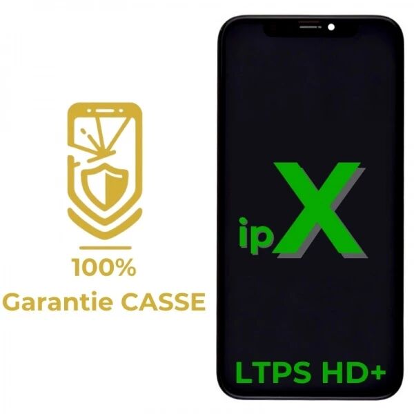 Garantie 100% CASSE-Ecran iPhone X LTPS HD+